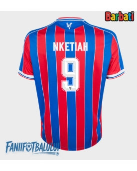 Crystal Palace Eddie Nketiah #9 Tricou Fotbal Replică 2025-26 Barbati Acasa